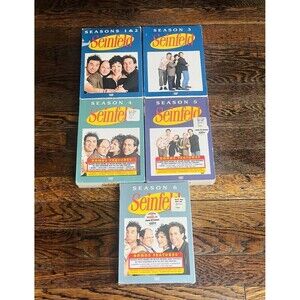 Seinfeld Seasons 1 - 6 Complete DVD TV Series 1 2 3 4 5 6
